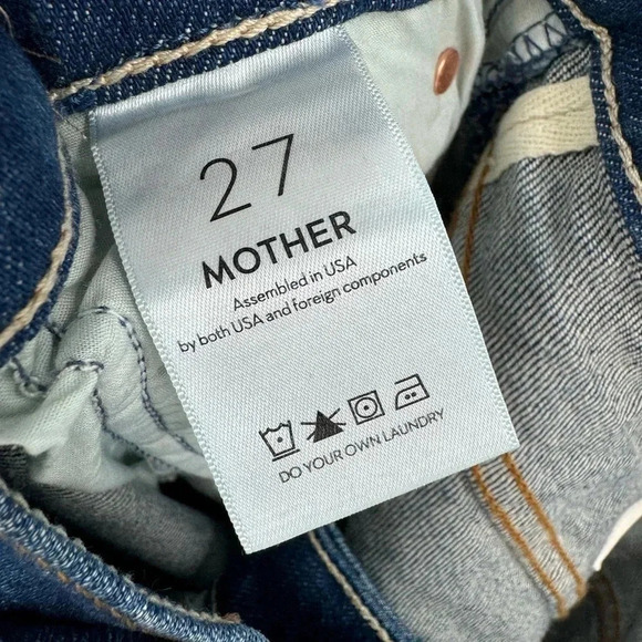 MOTHER The Pinch Sneak Bad Reputation Wide Leg Jean B1648 - Picture 5 of 6